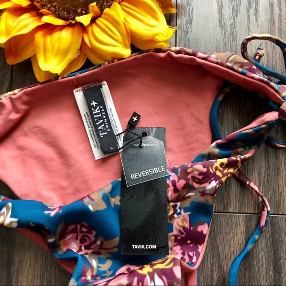 🦋B2G1🦋TAVIK BEBE Floral Terrace Bikini Bottoms NWT - Picture 6 of 9